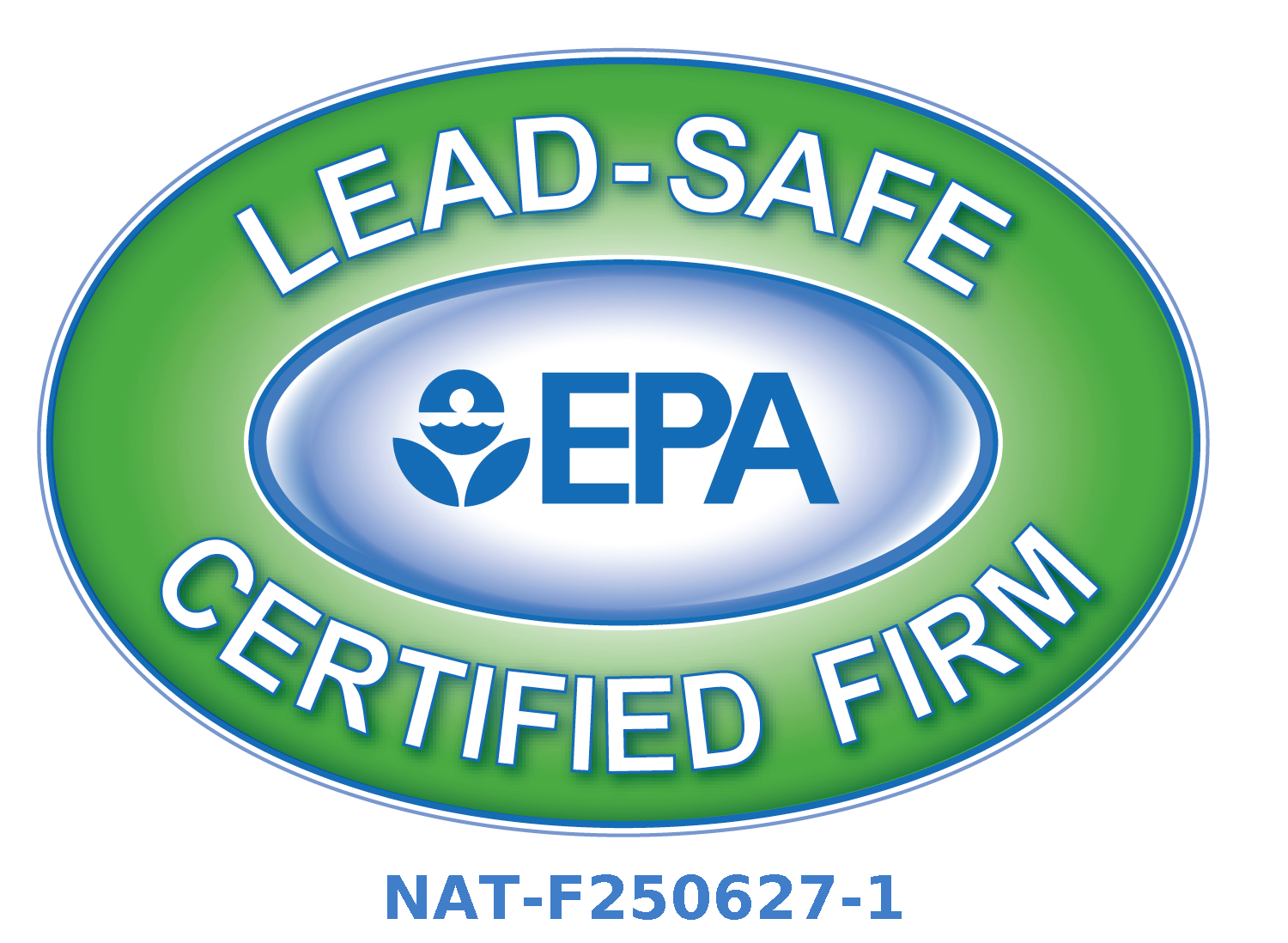 EPA Lead-Safe Certified Firm NAT-F250627-1